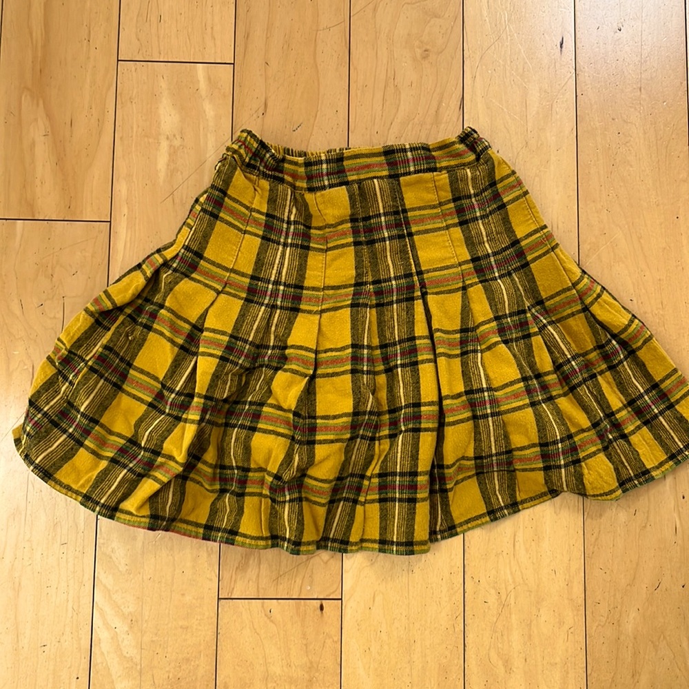 Plaid skirt